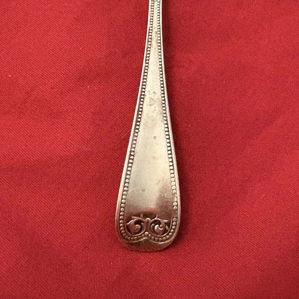 Vintage Baker‎ Manchester BMS14 Sterling Silver Demitasse Spoon 4